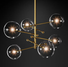 6 heads: D 31,5″ x H 27,6″ / Dia 80 cm x H 70 cm