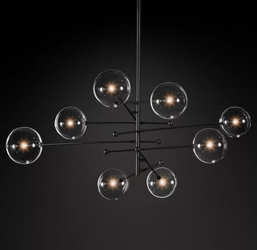 8 رؤوس: D 47.2″ x H 27.6″ / Dia 120cm x H 70cm