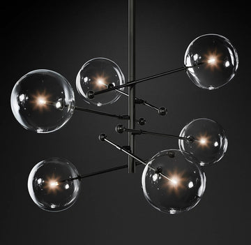 6 heads: D 31.5″ x H 27.6″ / Dia 80cm x H 70cm