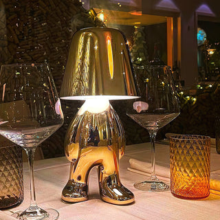 Golden Brothers Table Lamp (Built-in Battery)