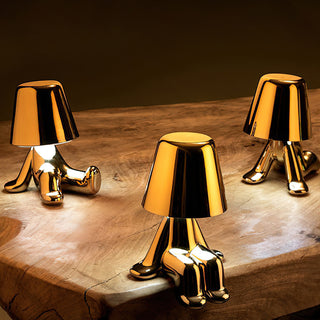 Golden Brothers Table Lamp (Built-in Battery)