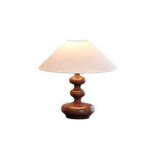 Gourdy Wooden Table Lamp