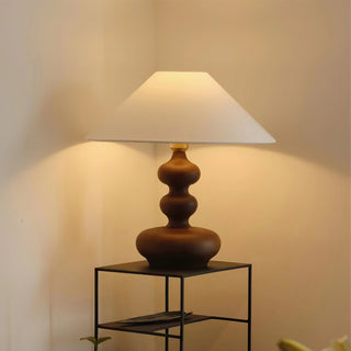 Gourdy Wooden Table Lamp
