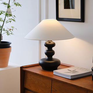 Gourdy Wooden Table Lamp