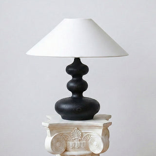 Gourdy Wooden Table Lamp