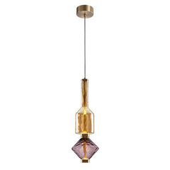 Model E: D 19cm x H 58cm (Paars+Amber)