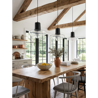 Gyro Glass Saucer Pendant Light