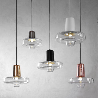Gyro Glass Saucer Pendant Light