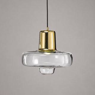 Gyro Glass Saucer Pendant Light