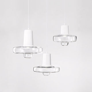 Gyro Glass Saucer Pendant Light