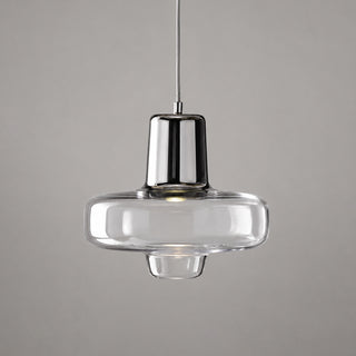 Gyro Glass Saucer Pendant Light