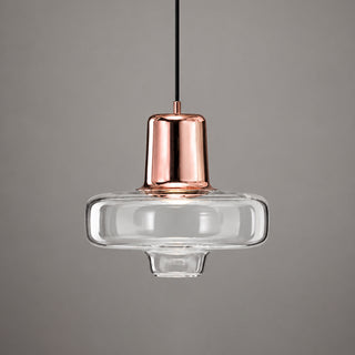 Gyro Glass Saucer Pendant Light