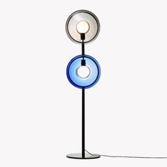 Black & Blue+Gray glass