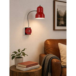 Hans Retro Gooseneck Sconce