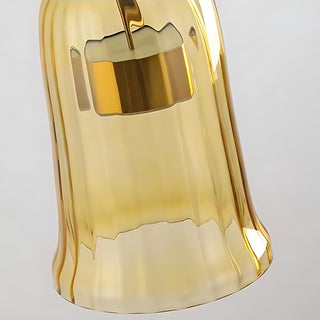 Harlequin Spindle Glass Pendant Lamp