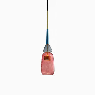 Harlequin Spindle Glass Pendant Lamp