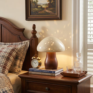 Harlow Pierced Mushroom Lamp