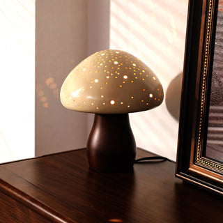 Harlow Pierced Mushroom Lamp