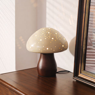 Harlow Pierced Mushroom Lamp