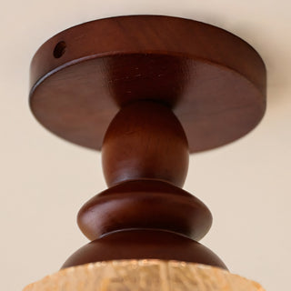 Hazel Scalloped Flush Mount