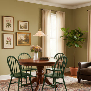 Homdia Glass Pendant Lamp