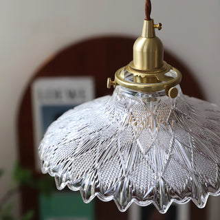 Homdia Glass Pendant Lamp