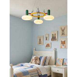 Hopper Postmodern Ring Chandelier