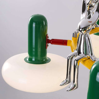 Hopper Postmodern Ring Chandelier