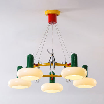 5 heads: D 34.6″ x H 21.3″ / D 88cm x H 54cm