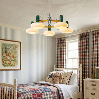 Hopper Postmodern Ring Chandelier