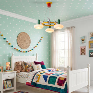Hopper Postmodern Ring Chandelier