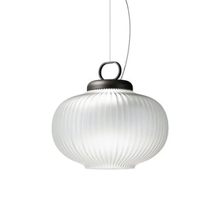 Horgle Fluted Glass Pendant Lamp