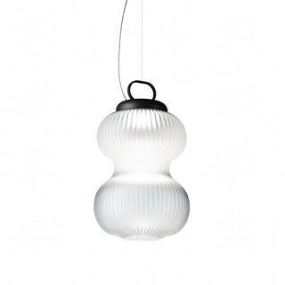 Horgle Fluted Glass Pendant Lamp