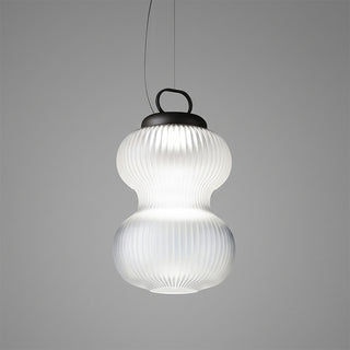 Horgle Fluted Glass Pendant Lamp