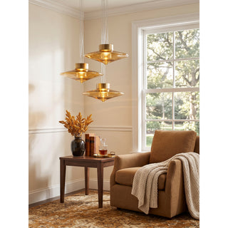 Horizon Lens Glass Pendant Lamp
