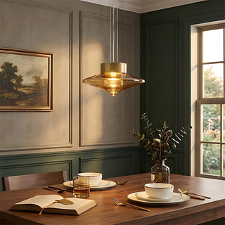 Horizon Lens Glass Pendant Lamp