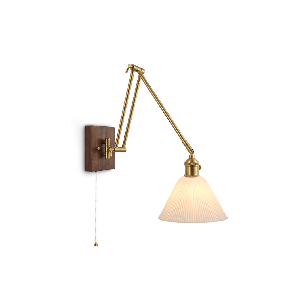 Ingrid Ceramic Swing Arm Sconce
