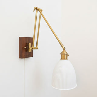 Ingrid Ceramic Swing Arm Sconce