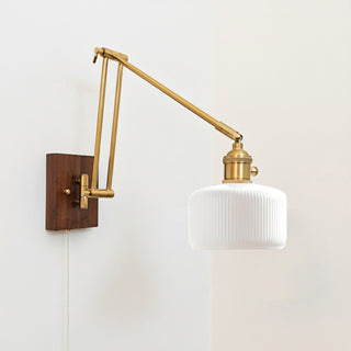 Ingrid Ceramic Swing Arm Sconce