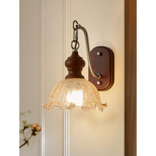 Iselore Crackle Blossom Sconce