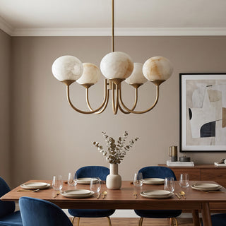 Isolda Alabaster Chandelier – detail 12