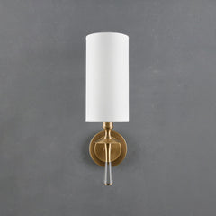 Antique Brass & White