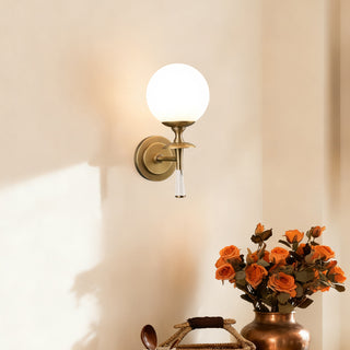 Julian Torch Globe Sconce