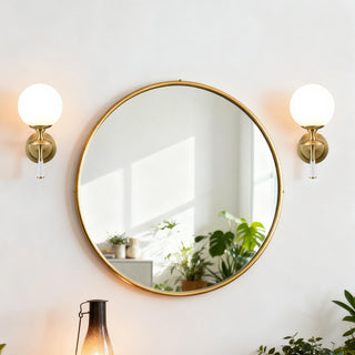 Julian Torch Globe Sconce