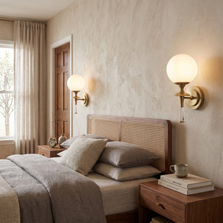 Julian Torch Globe Sconce