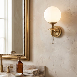 Julian Torch Globe Sconce