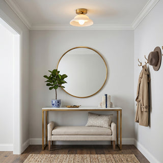 Juno Glass Flush Mount