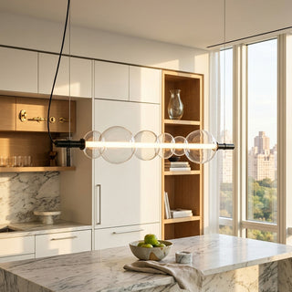 Kaelis Dewdrop Linear Pendant Light