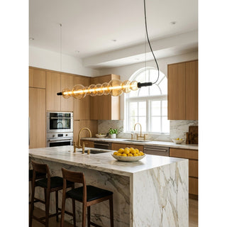 Kaelis Dewdrop Linear Pendant Light