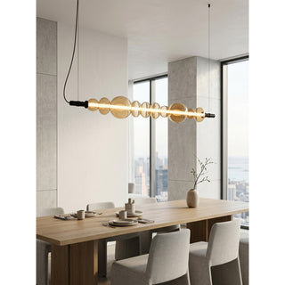 Kaelis Dewdrop Linear Pendant Light